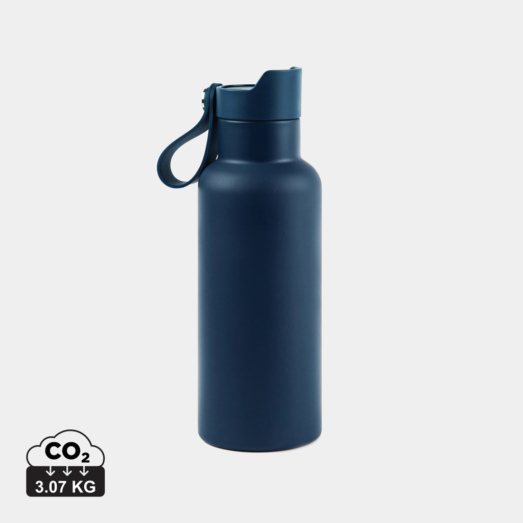 Bouteille isotherme publicitaire 500ml pour le sport Balti VINGA Bleu marine